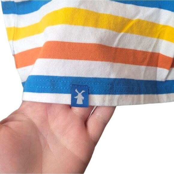 Dutch Bros Coffee Nautical Striped Tank Top - Picture 5 of 5